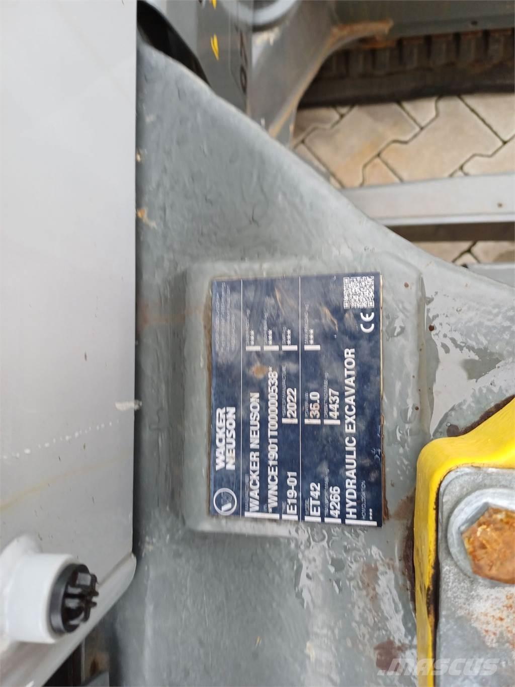 Wacker Neuson ET42 Kāpurķēžu ekskavatori