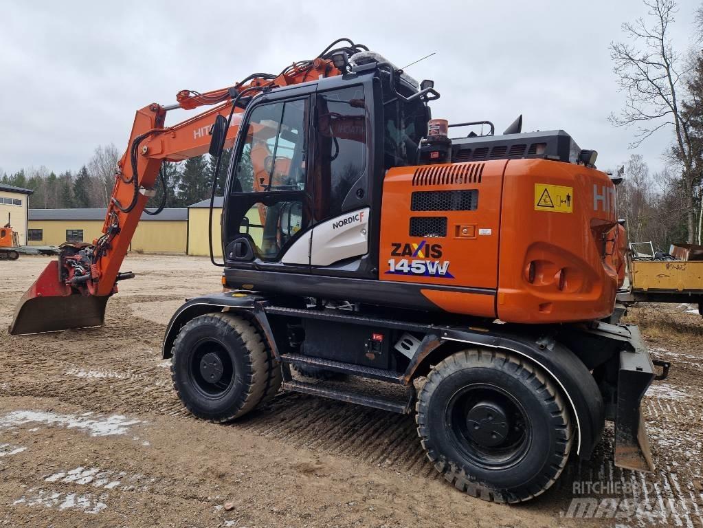 Hitachi ZX 145 W-6 Ekskavatori uz riteņiem