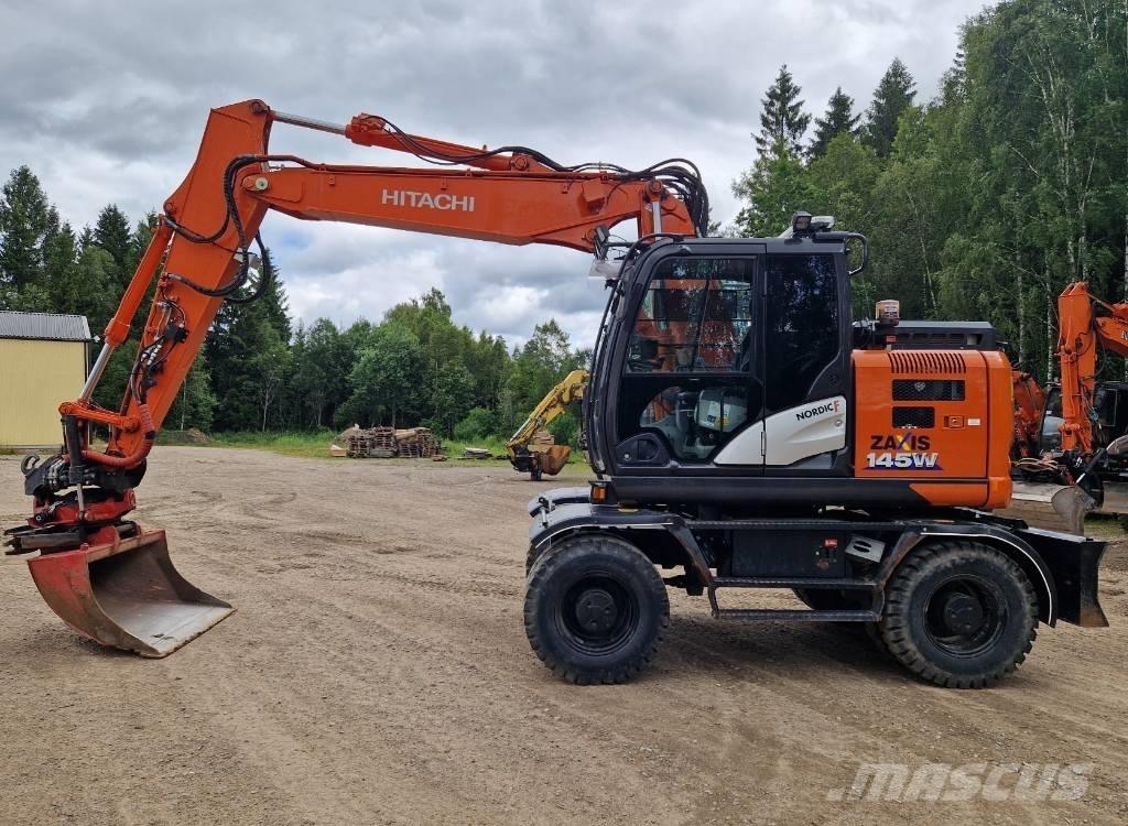 Hitachi ZX 145 W-6 Ekskavatori uz riteņiem