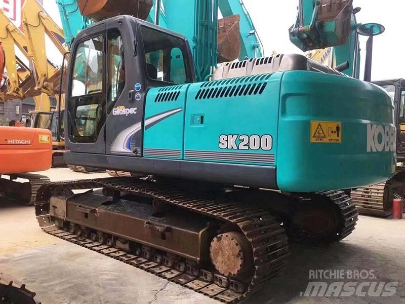 Kobelco SK 200 Kāpurķēžu ekskavatori