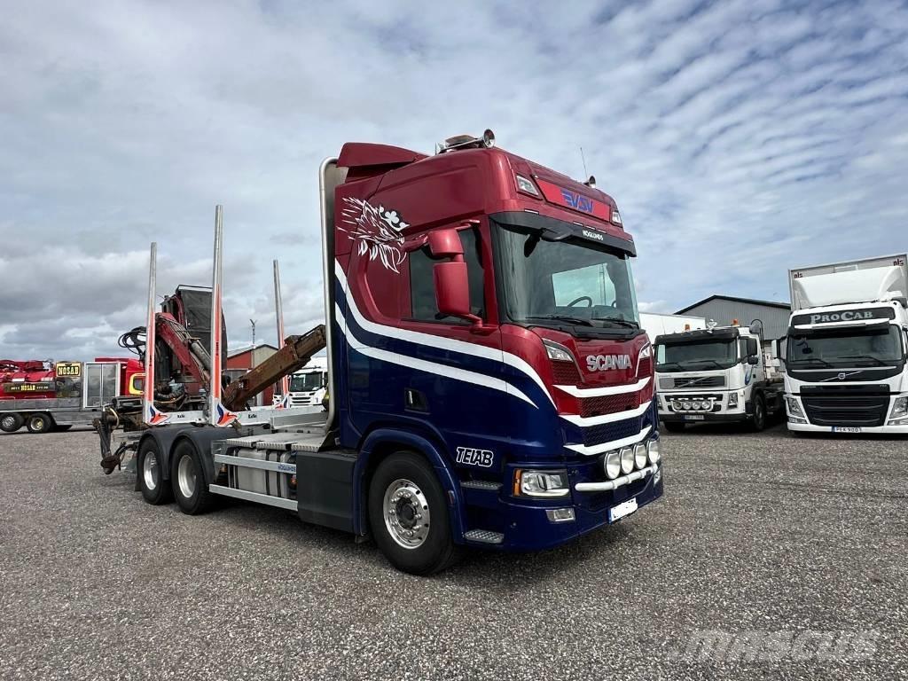 Scania R650B 6X4 NB Kokvedēji
