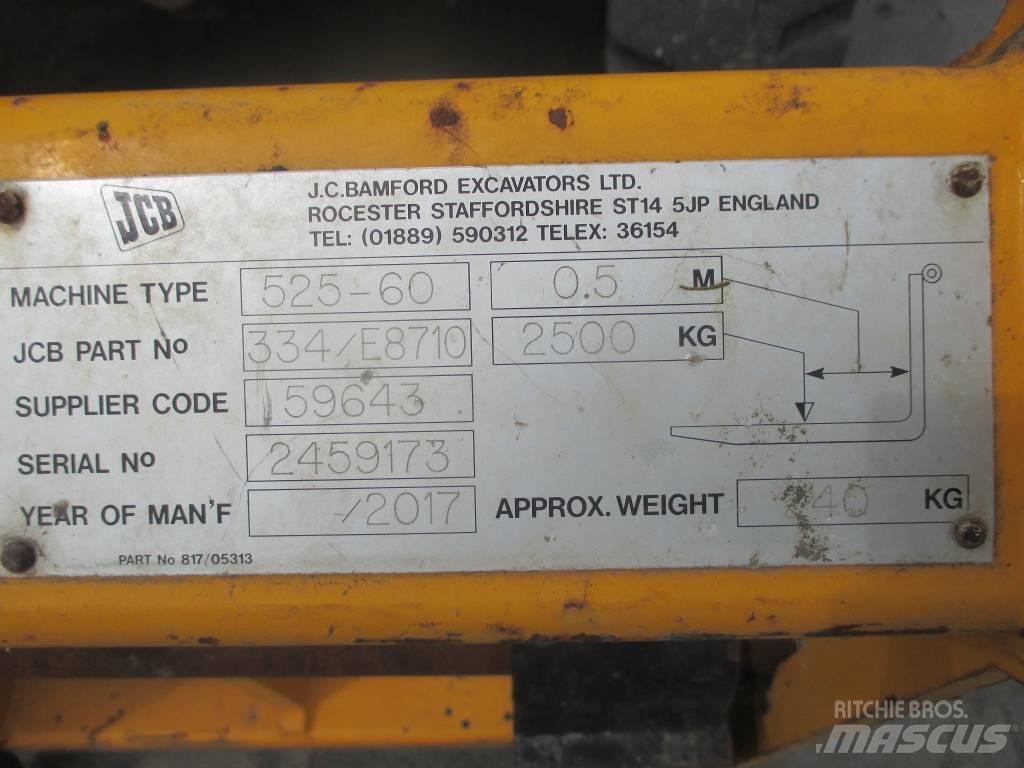 JCB 525-60 Teleskopiskie manipulatori