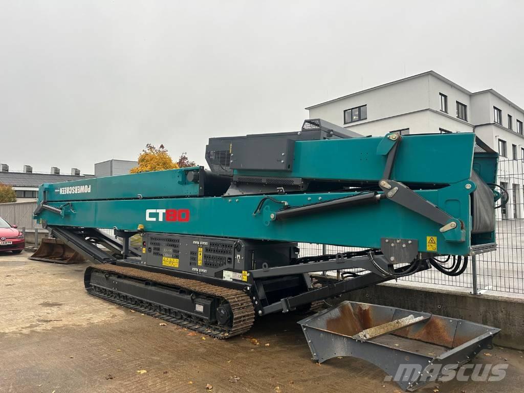 PowerScreen ct80 Atkritumu konveijeri