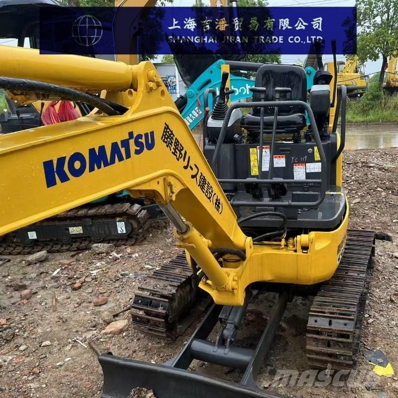 Komatsu PC 18 Kāpurķēžu ekskavatori
