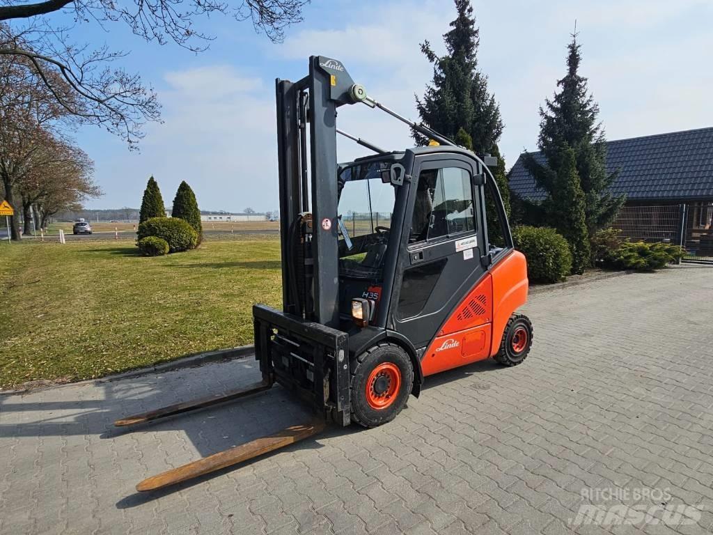 Linde H 35 D Tehnika ar dīzeļa dzinēju
