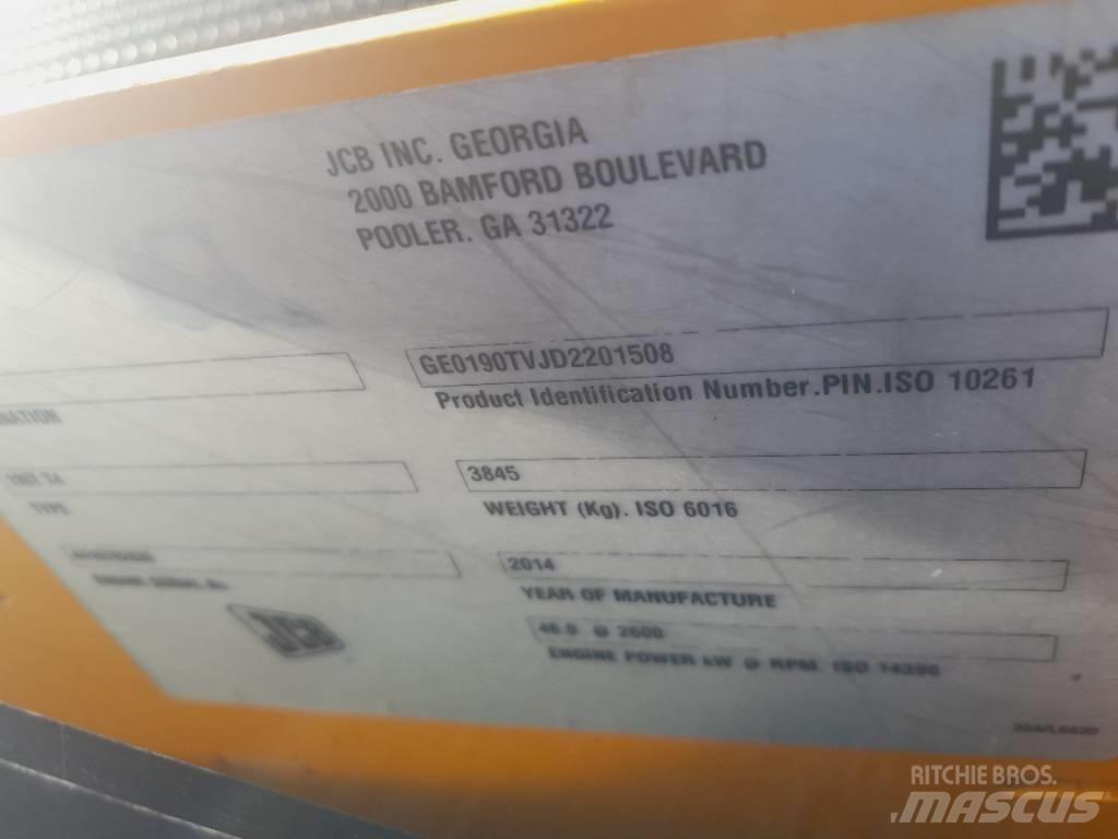 JCB 190 T Lietoti riteņu kompaktiekrāvēji
