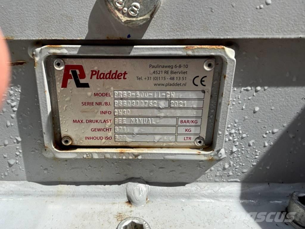 Pladdet PRG3-500 Pašgrābji