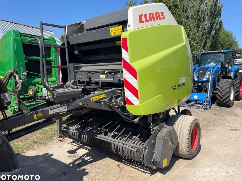 CLAAS Variant 360 Rituļu preses
