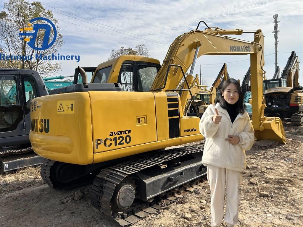 Komatsu PC 120 Kāpurķēžu ekskavatori