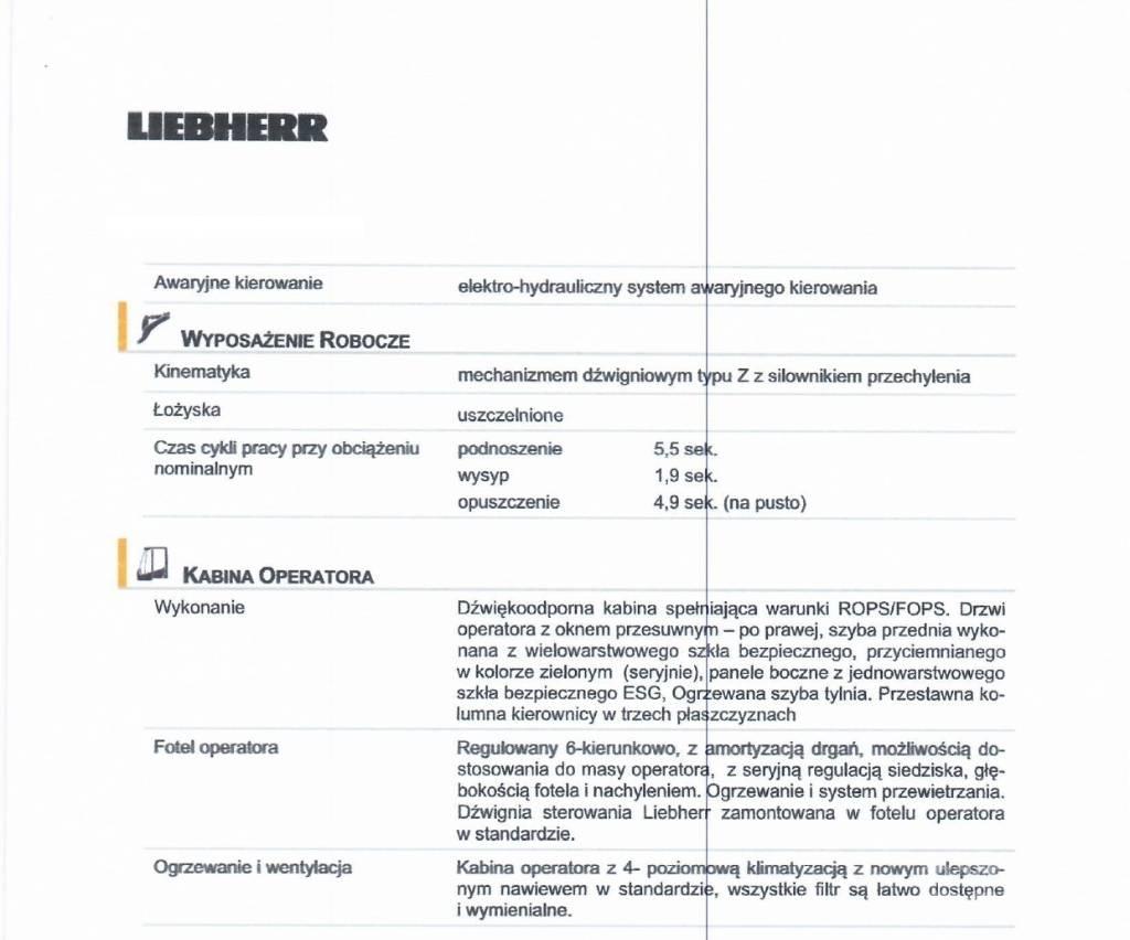 Liebherr L 538 Iekrāvēji uz riteņiem