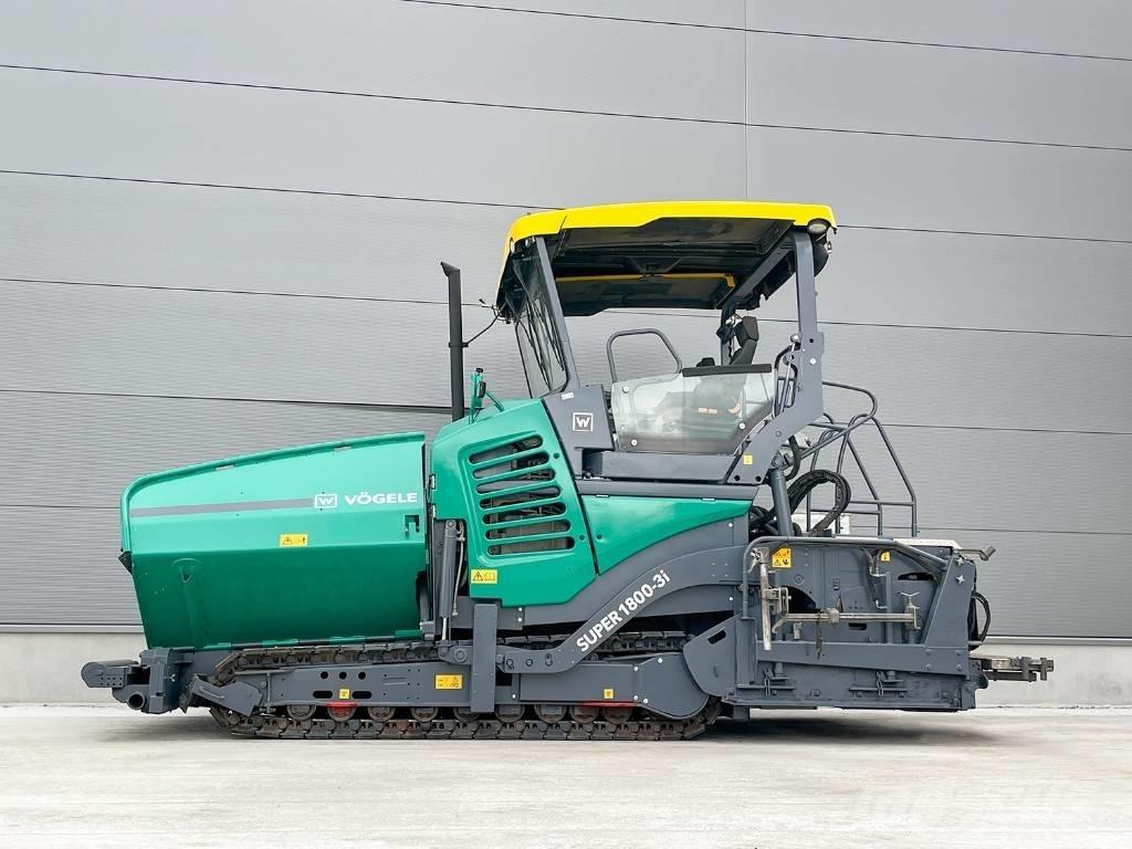 Vögele SUPER 1800-3I Asfalta klājēji
