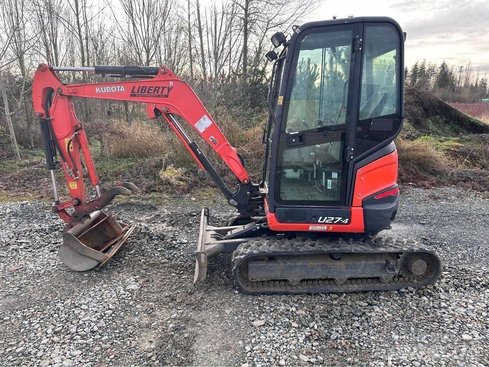 Kubota U 27 Mini ekskavatori < 7 t