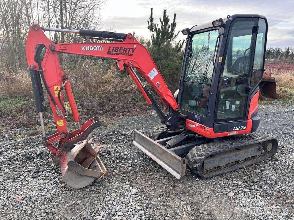 Kubota U 27 Mini ekskavatori < 7 t