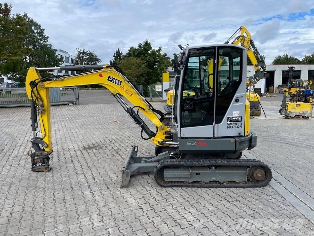 Wacker Neuson EZ36 Kāpurķēžu ekskavatori