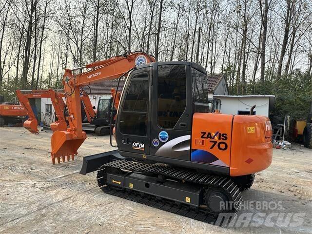 Hitachi ZX70 Kāpurķēžu ekskavatori