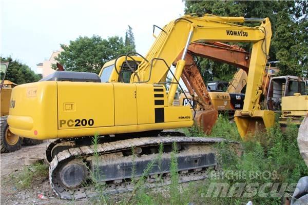 Komatsu PC 200-6 Kāpurķēžu ekskavatori