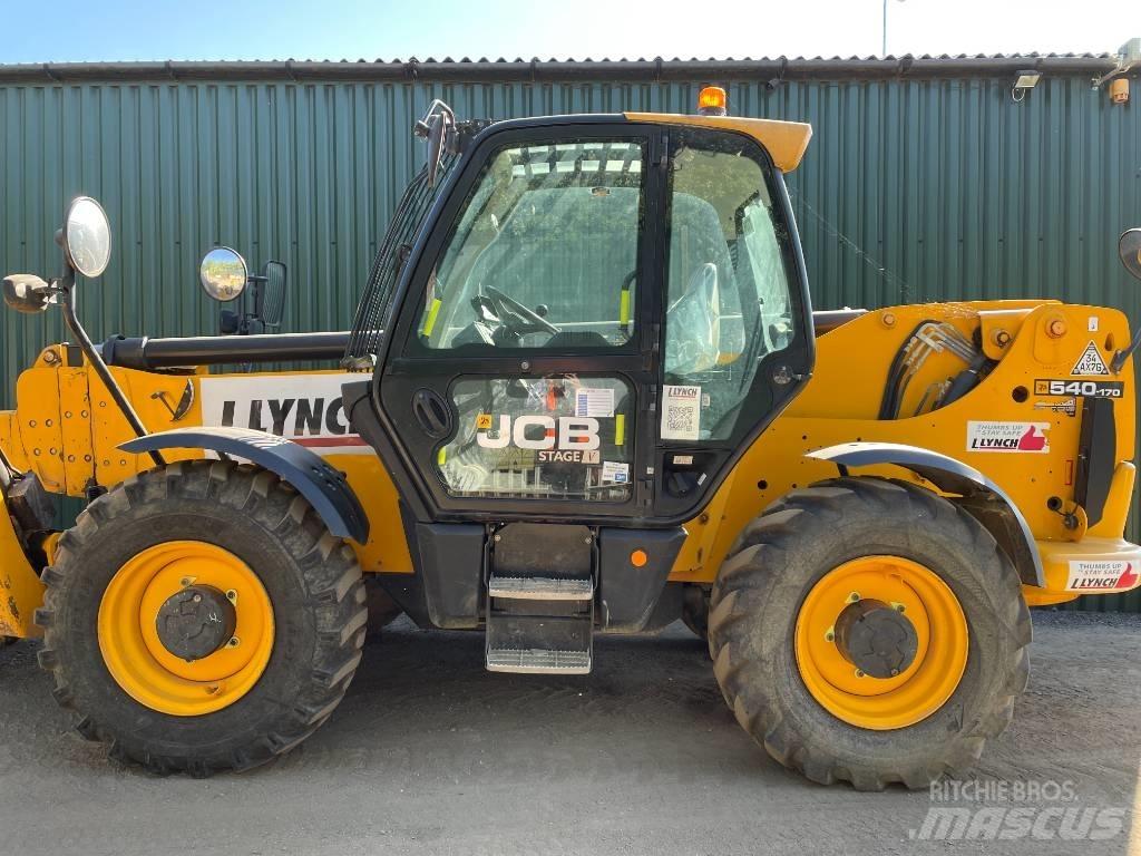JCB 540-170 Teleskopiskie manipulatori