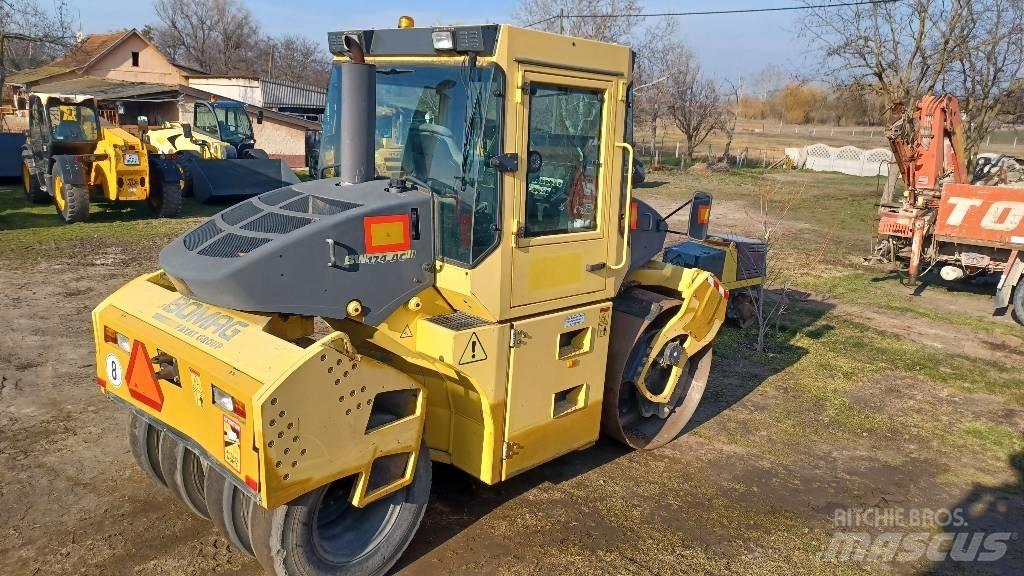 Bomag BW 174 A C Kombinētie veltņi