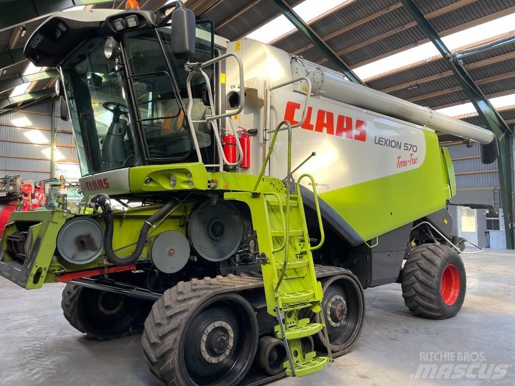 CLAAS Lexion 570 TT Ražas novākšanas kombaini