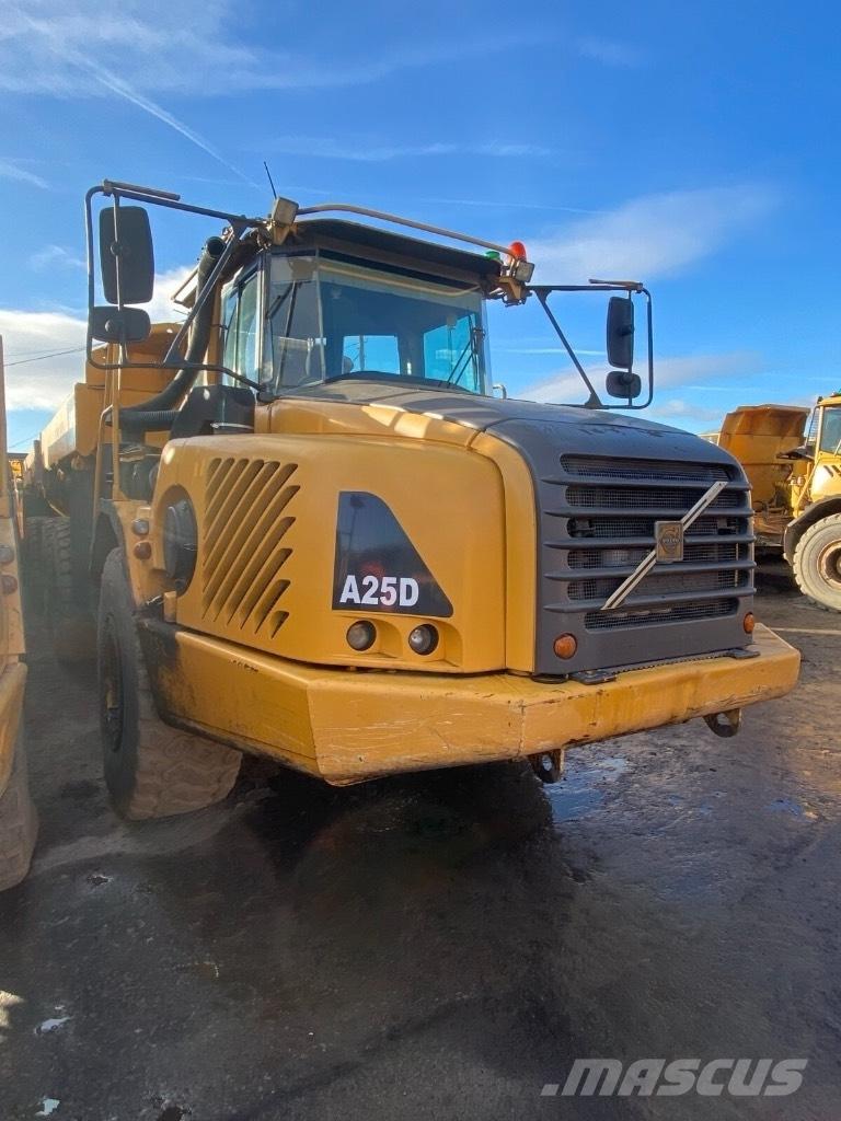 Volvo A 25 D Artikulētie pašizgāzēji