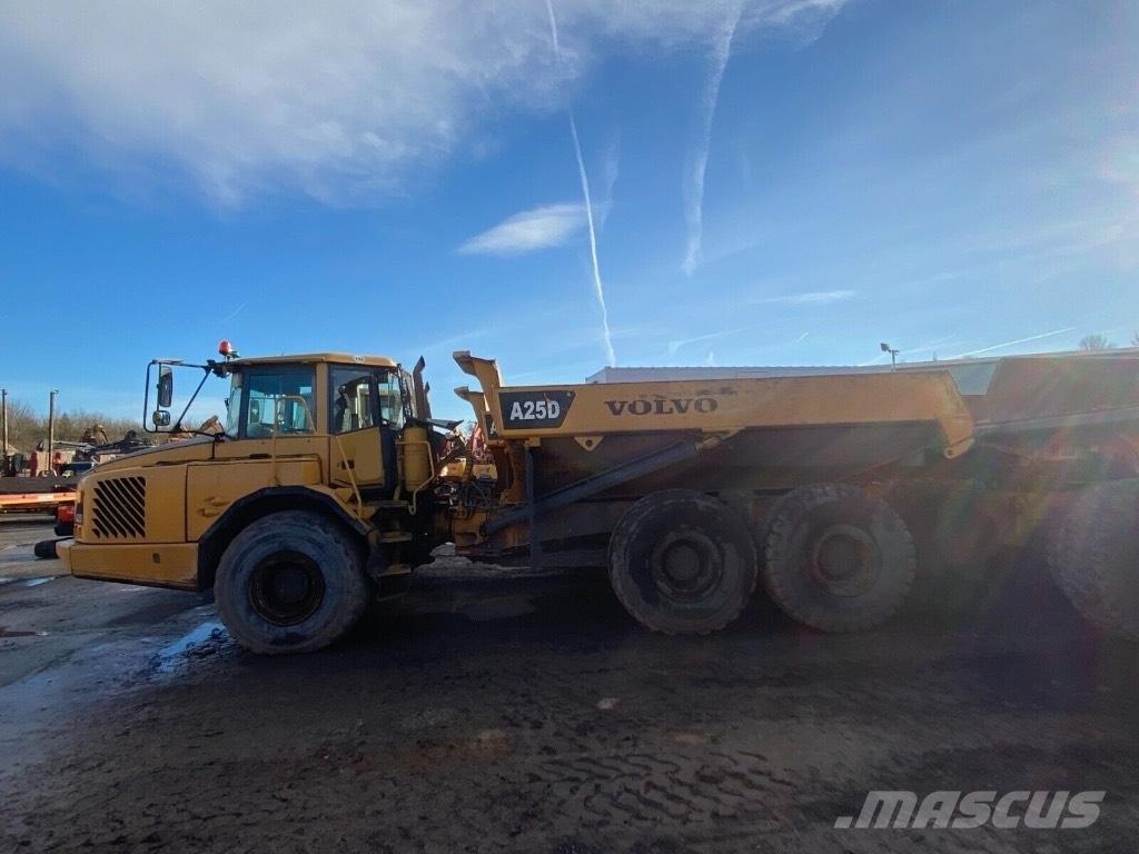 Volvo A 25 D Artikulētie pašizgāzēji