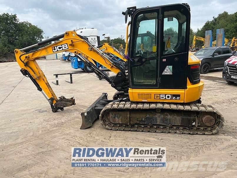 JCB 50 Z-2 Mini ekskavatori < 7 t
