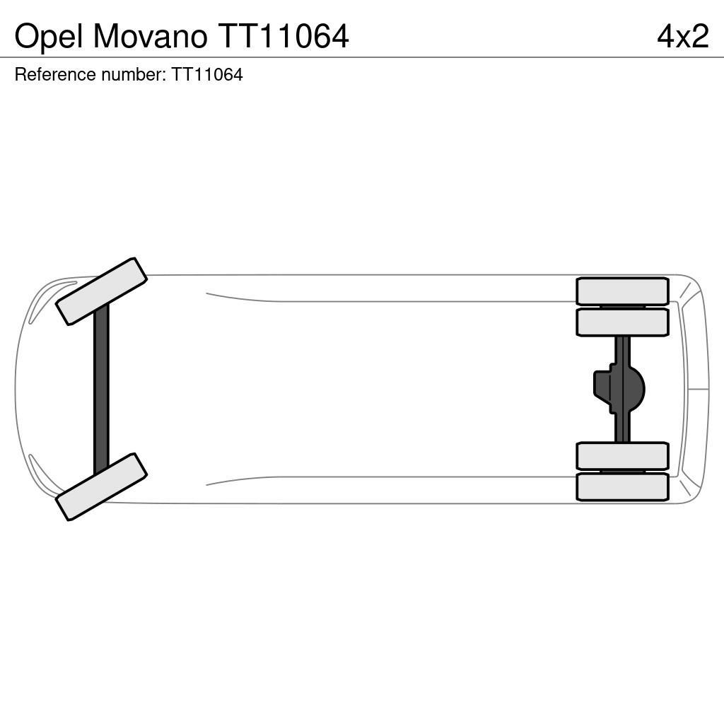 Opel Movano Vieglais kravas automobilis/izkraušana no sāniem
