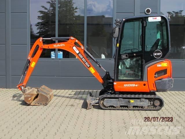 Kubota KX 019-4 Mini ekskavatori < 7 t