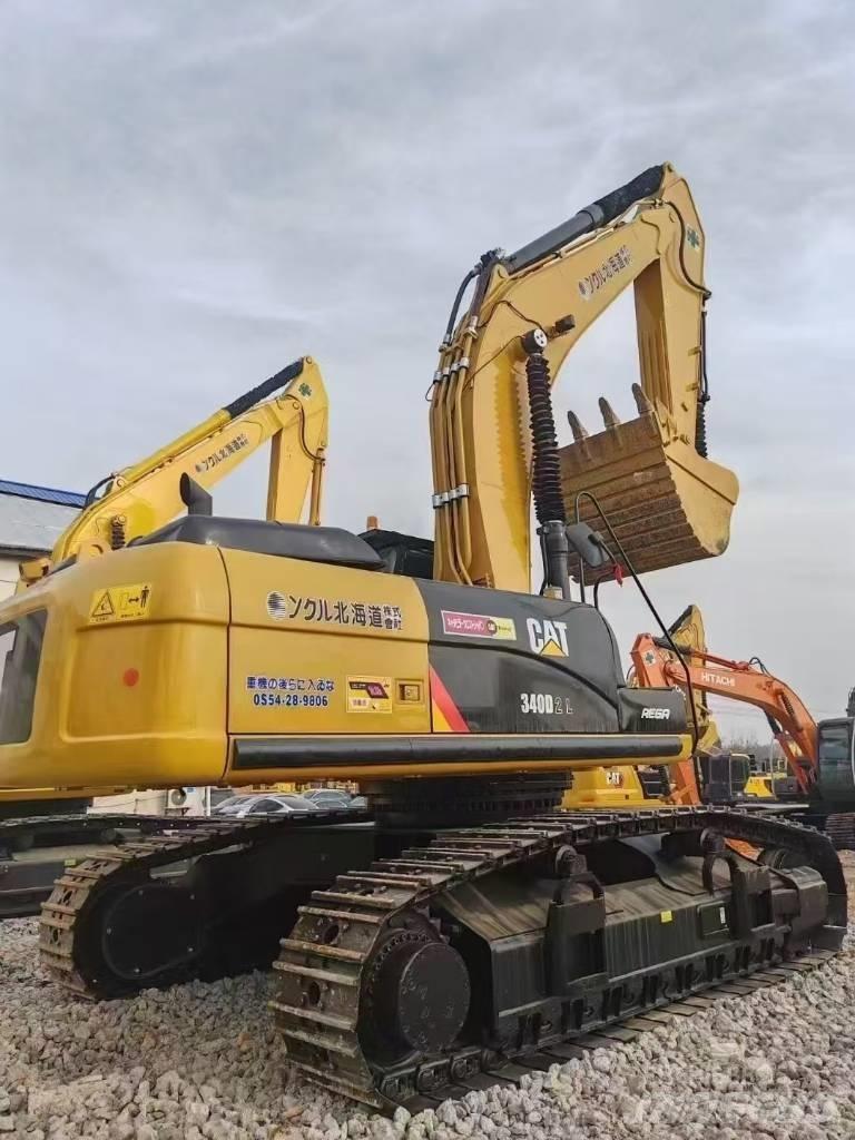 CAT 340D2L Kāpurķēžu ekskavatori