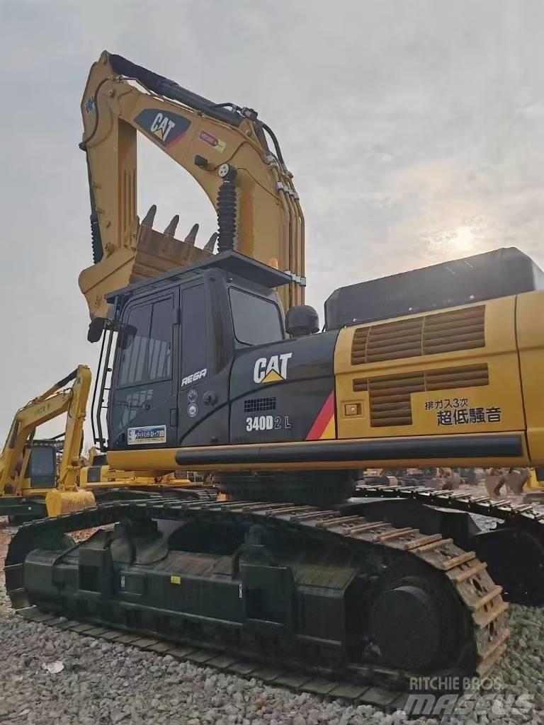 CAT 340D2L Kāpurķēžu ekskavatori