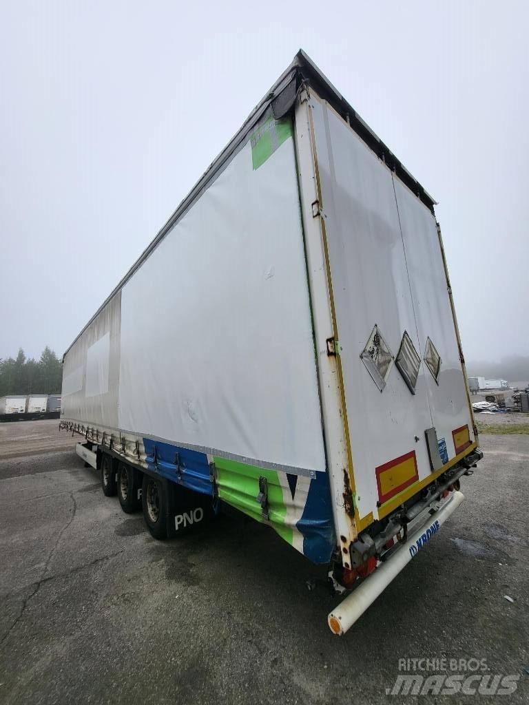 Krone Curtain Mega Tents puspiekabes