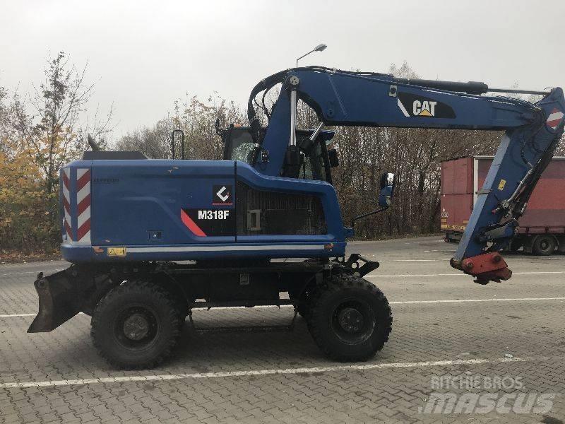 CAT M318F Ekskavatori uz riteņiem