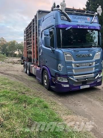 Scania R650B6X4NB Kokvedēji