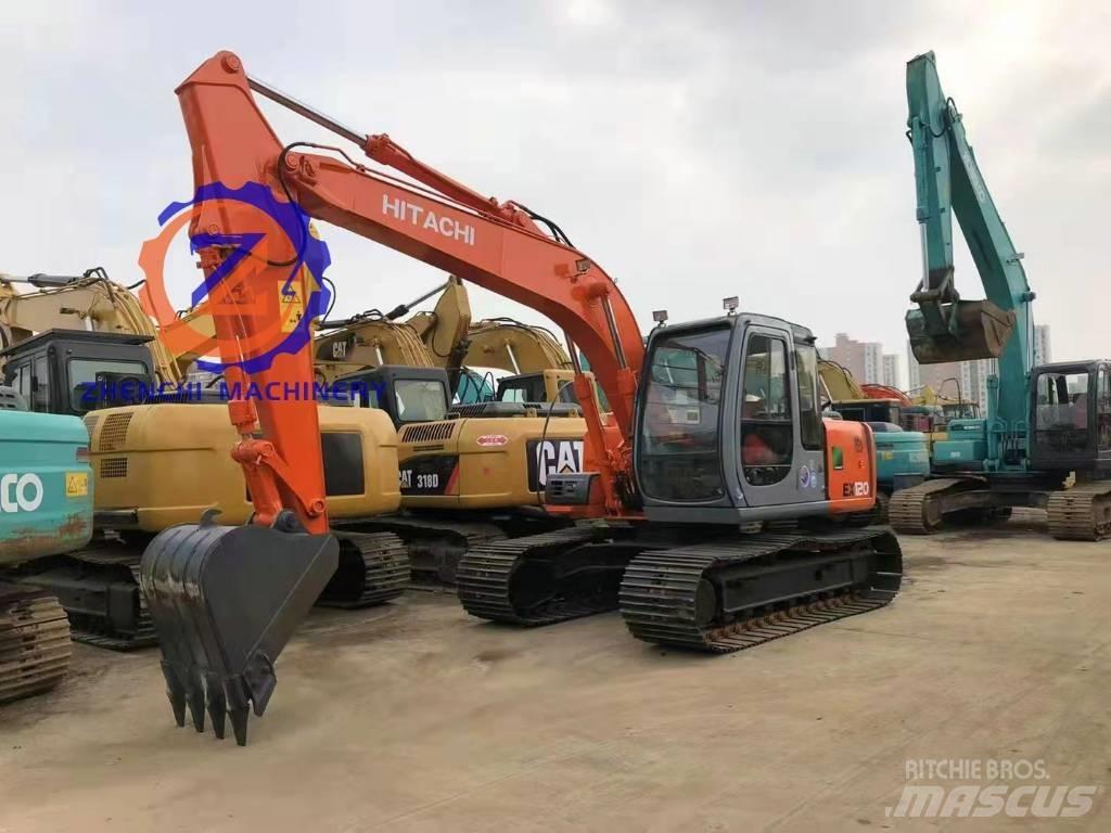 Hitachi EX 120/ Kāpurķēžu ekskavatori