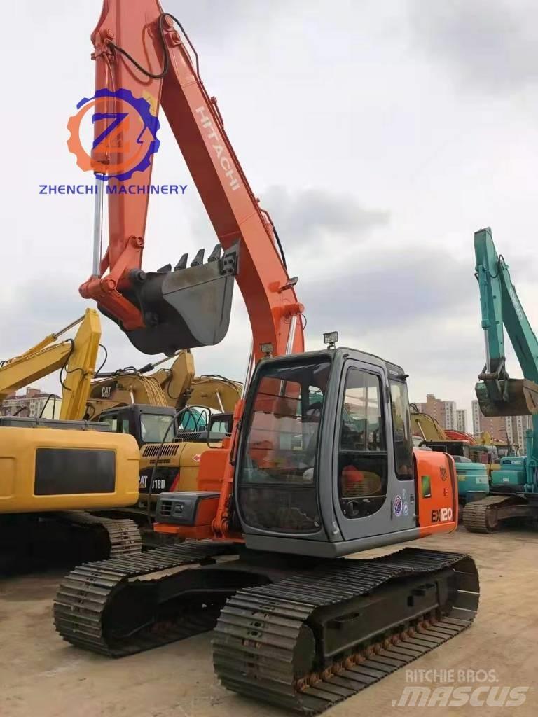 Hitachi EX 120/ Kāpurķēžu ekskavatori