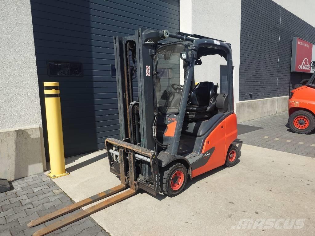 Linde H 16 T LPG tehnika