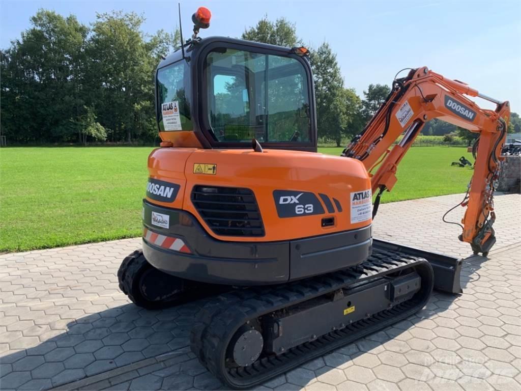 Doosan DX63-3 Mini ekskavatori < 7 t
