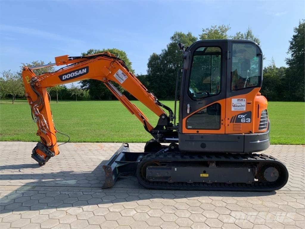Doosan DX63-3 Mini ekskavatori < 7 t