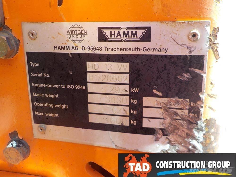 Hamm HD 13 VV Divvalču grunts veltņi