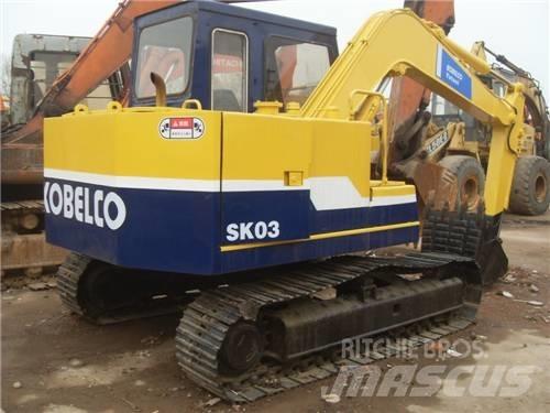 Kobelco SK03 Mini ekskavatori < 7 t