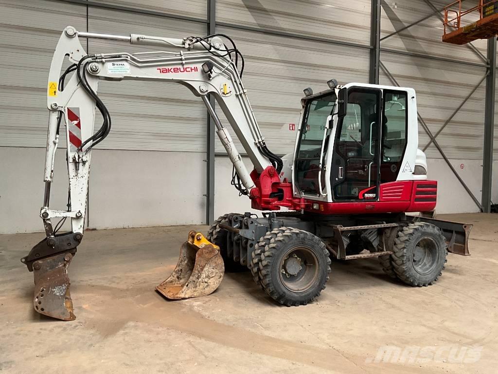 Takeuchi TB 295 W Ekskavatori uz riteņiem