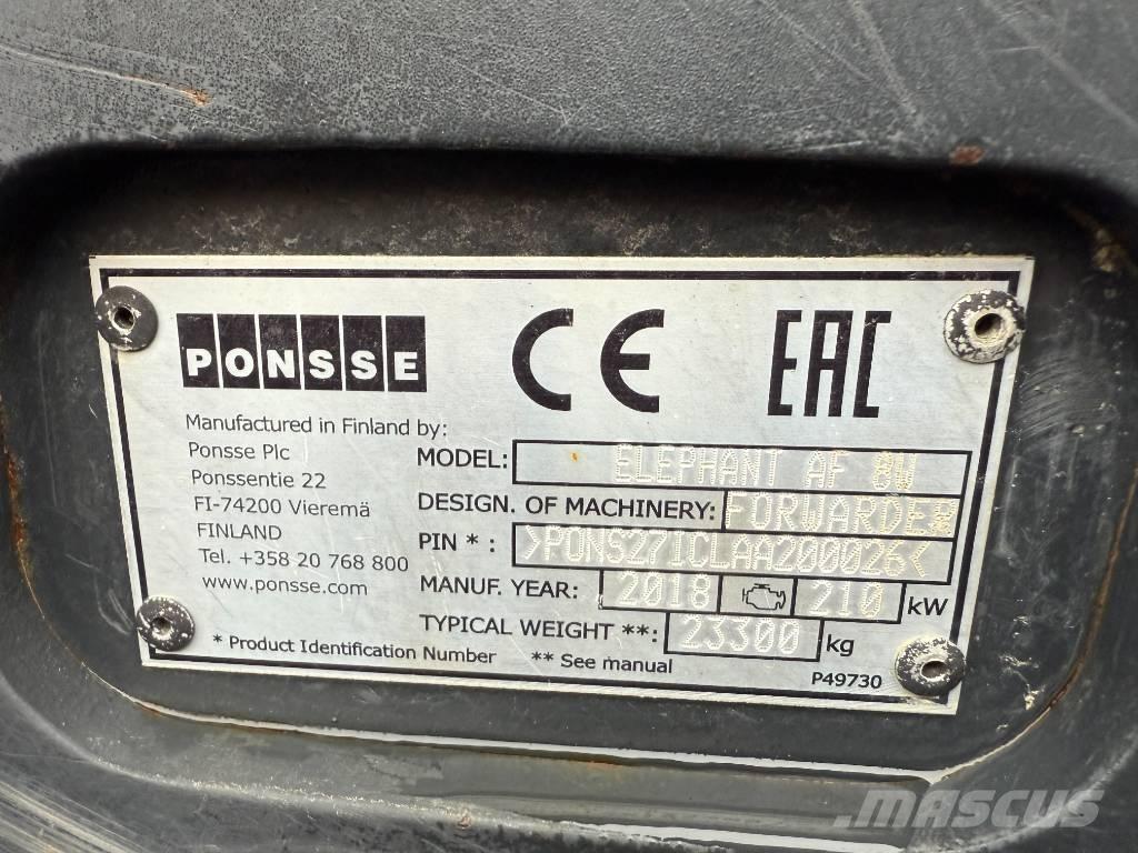 Ponsse Elephant Forvarderi