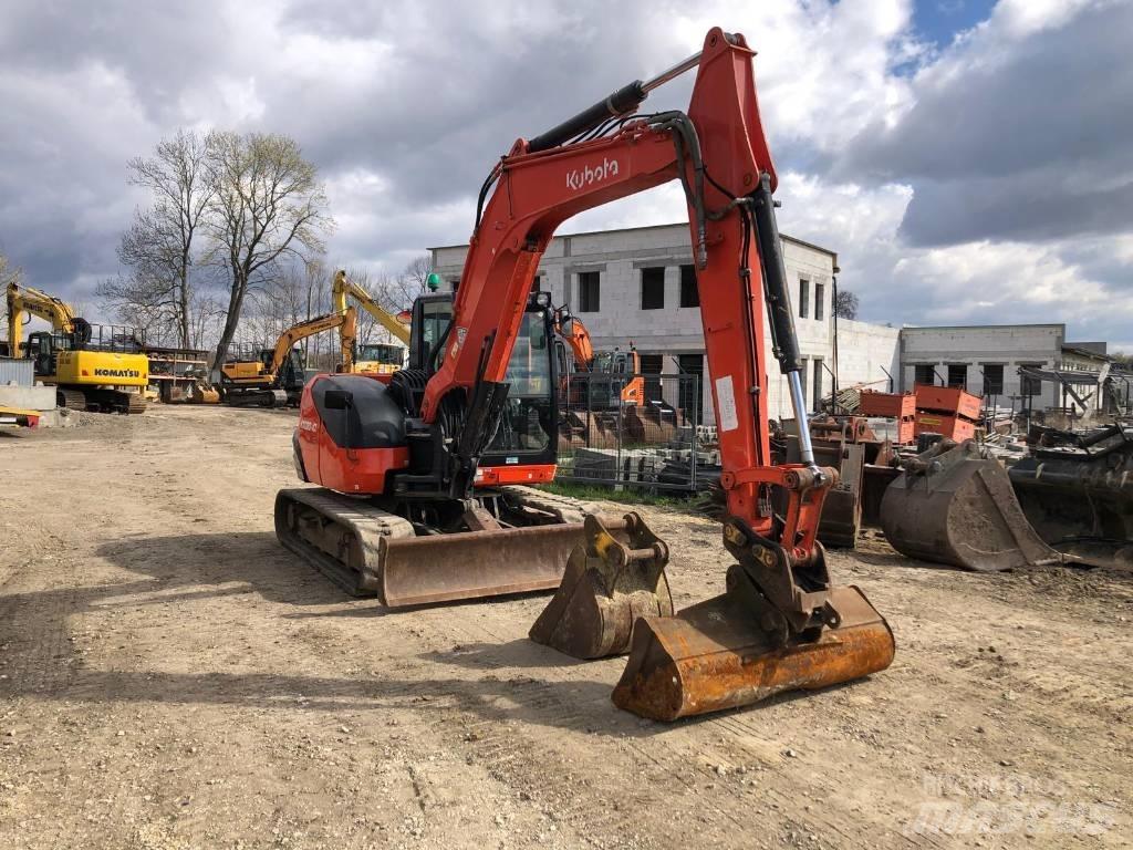 Kubota KX 080-4 Kāpurķēžu ekskavatori
