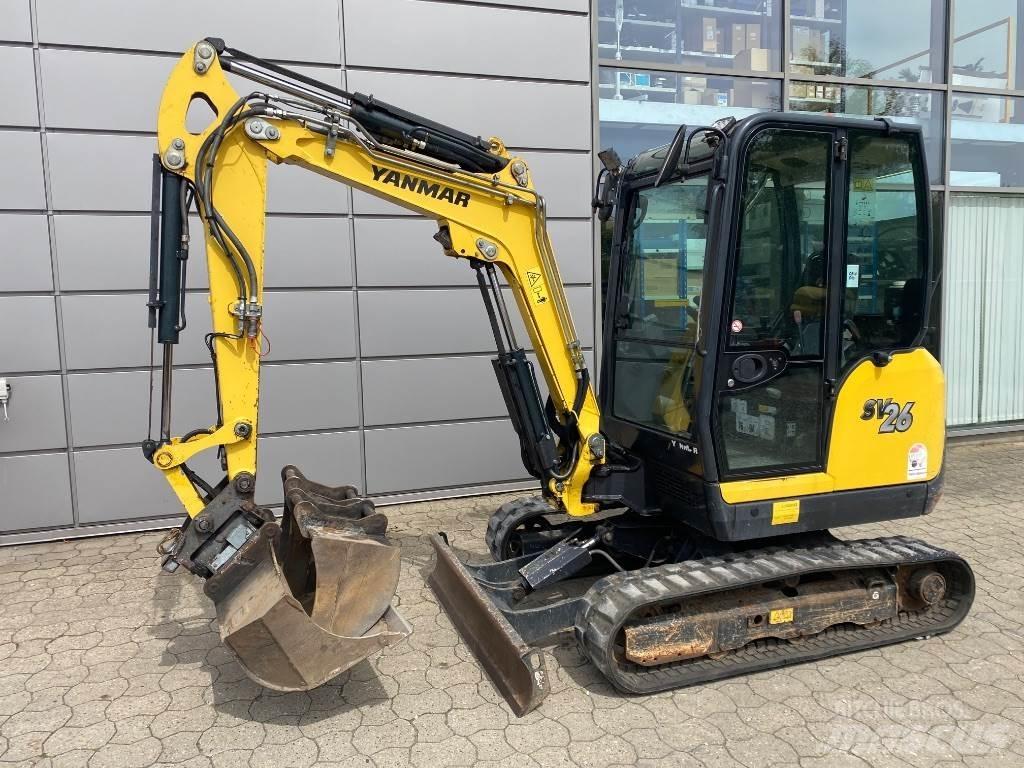Yanmar SV 26 Mini ekskavatori < 7 t