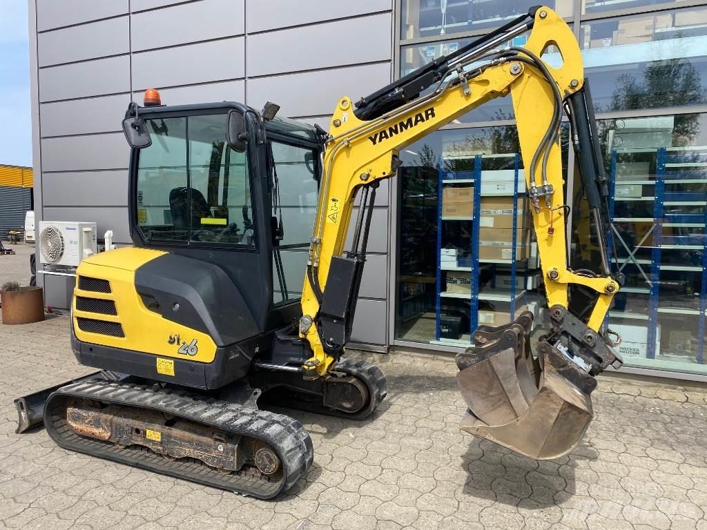 Yanmar SV 26 Mini ekskavatori < 7 t