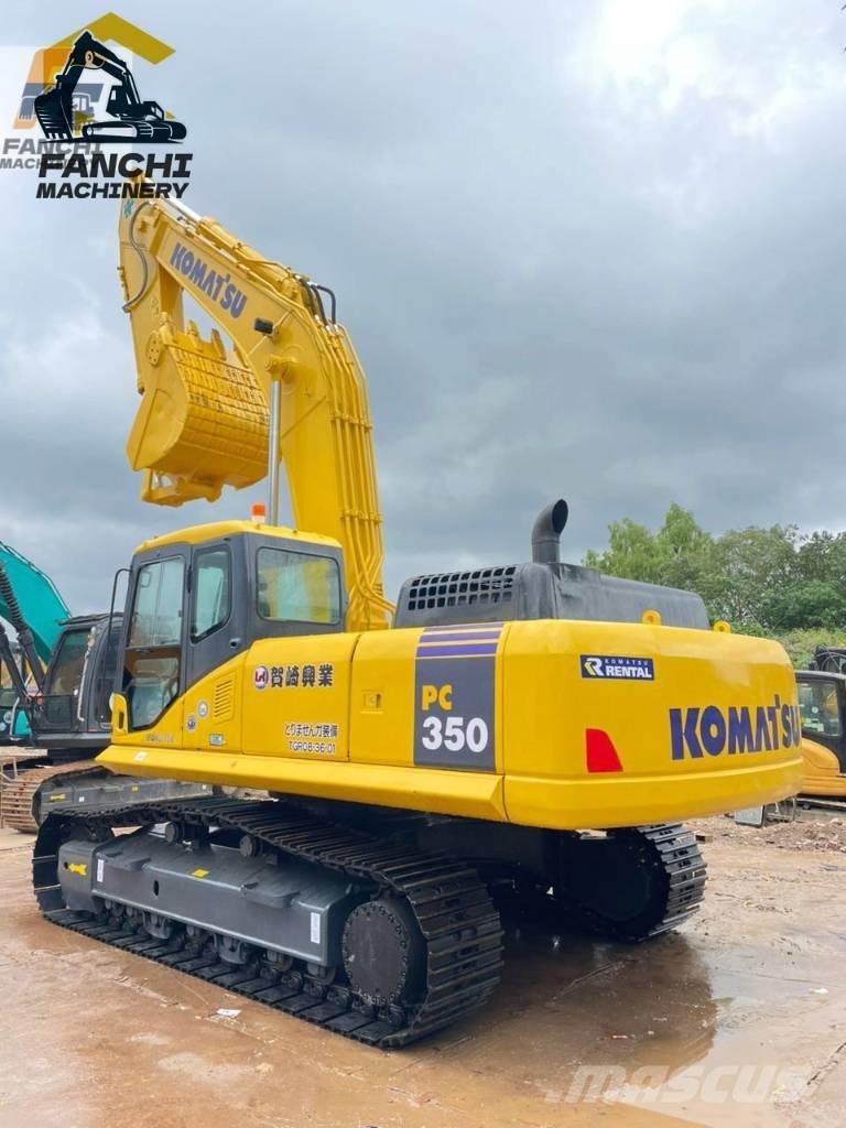 Komatsu PC350 Kāpurķēžu ekskavatori