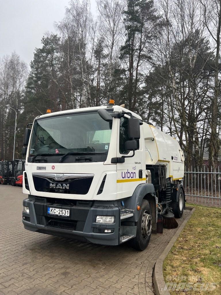 MAN TGM 15.250 Ielu tīrīšanas mašīnas