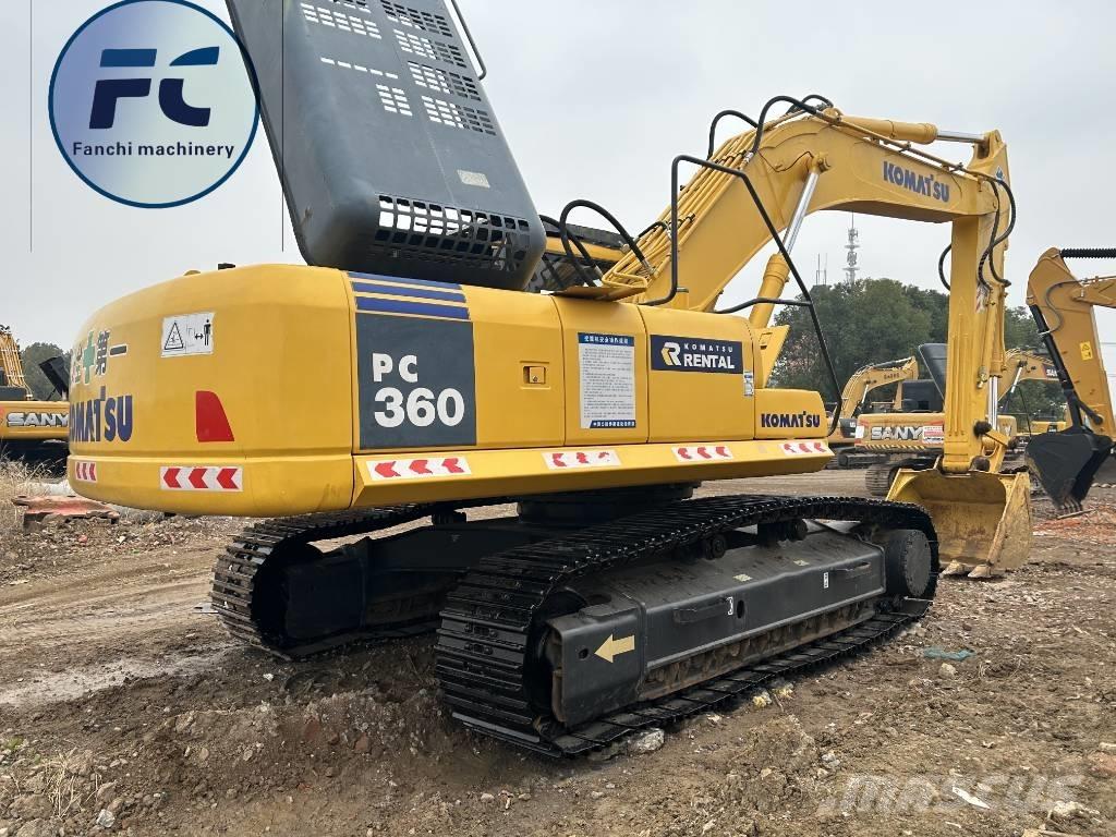 Komatsu 360 Kāpurķēžu ekskavatori