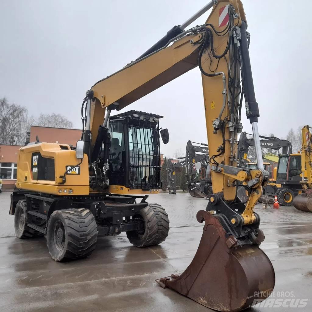 CAT M 318 F Ekskavatori uz riteņiem