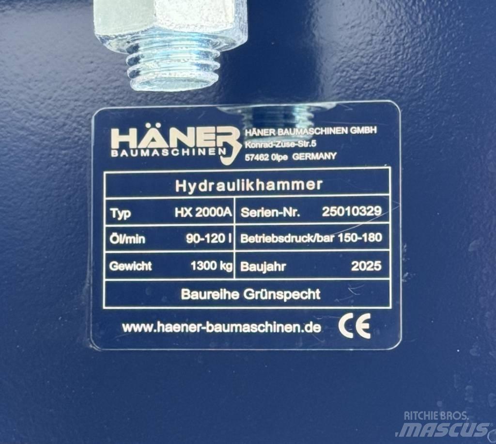  Haner HX 2000A Āmuri/Drupinātāji